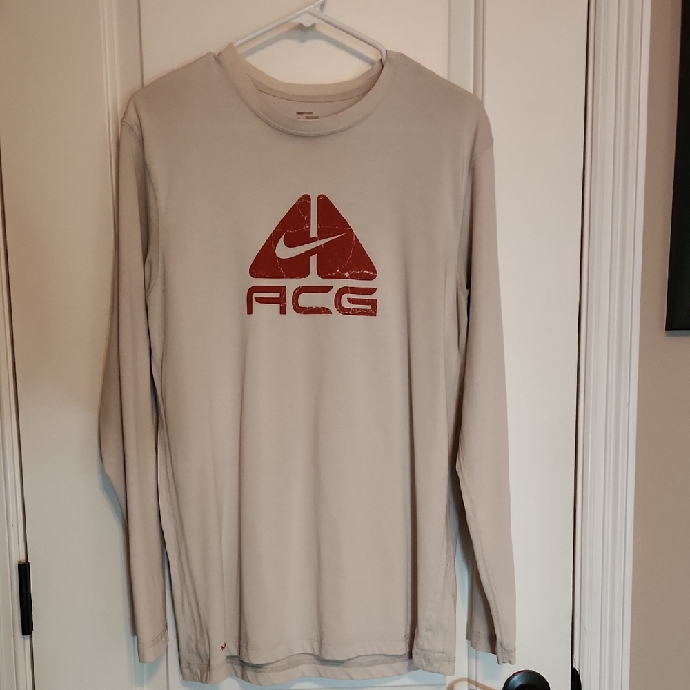 Nike ACG Cream Long Sleeve Tee